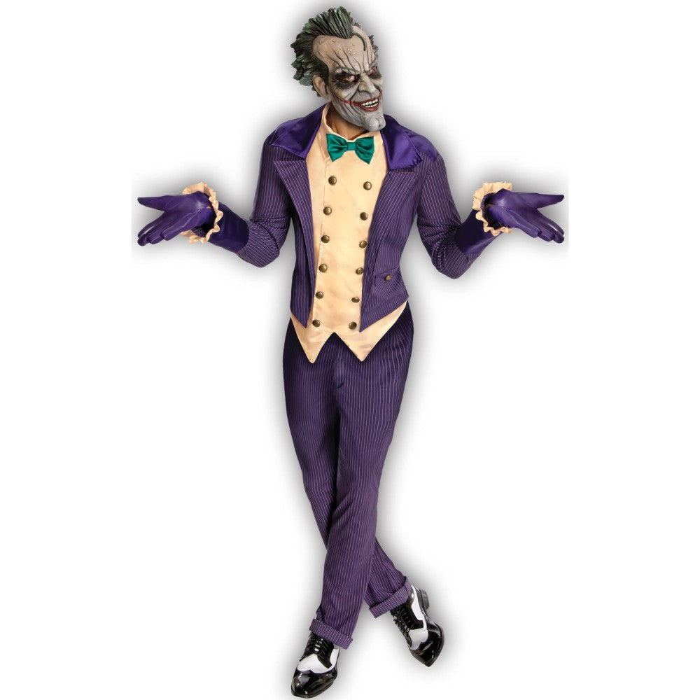 DC Comics The Joker Arkham City Men's Costumes