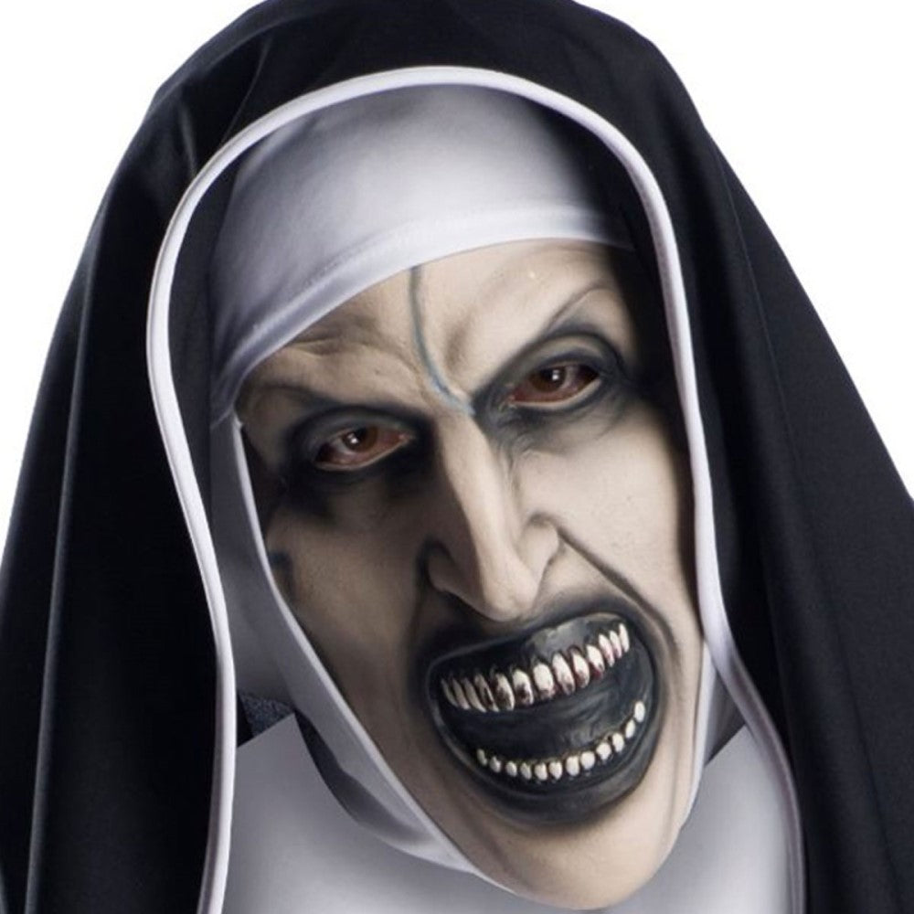 The Nun Movie 3/4 Adult Mask With Headpiece Costume Accessory