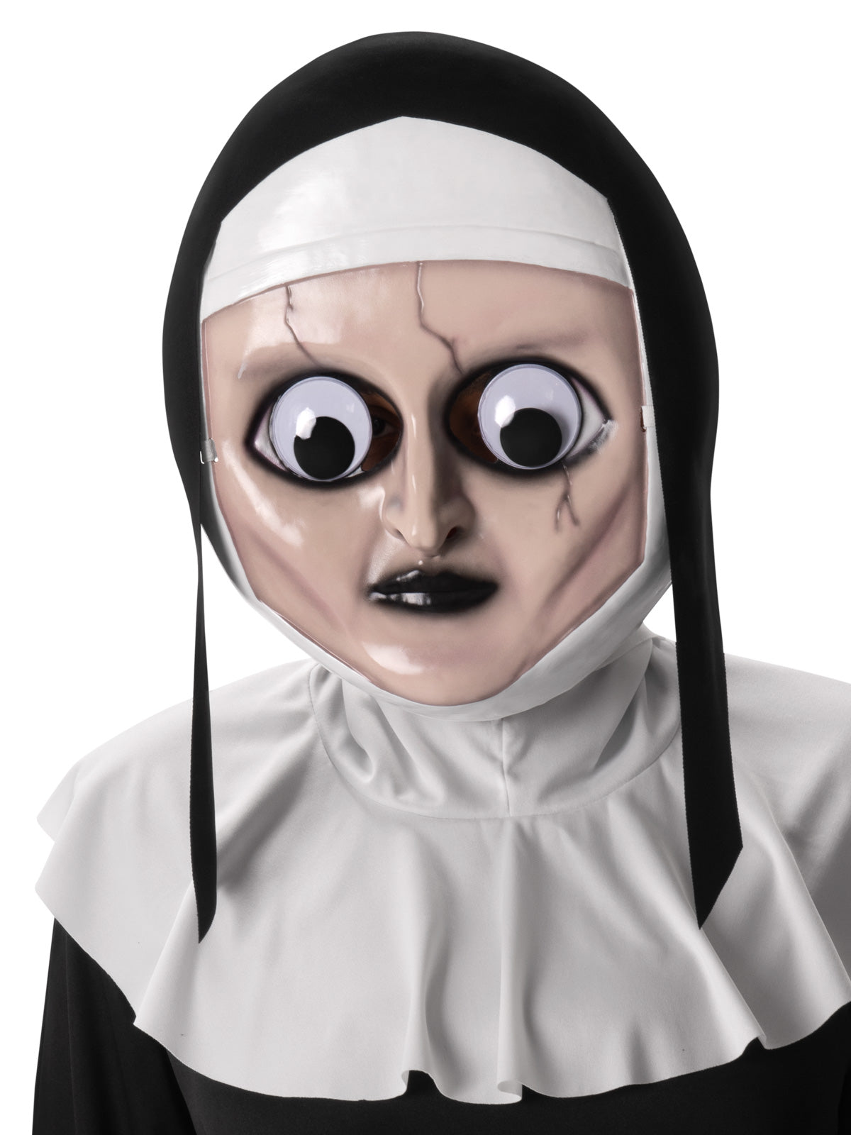 The Nun Movie Googly Eyes Mask Costume Accessory