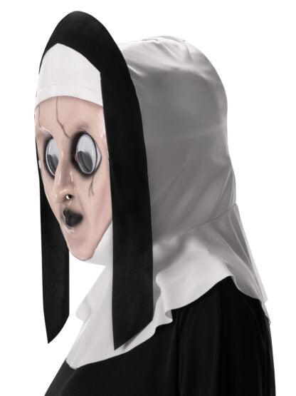 The Nun Movie Googly Eyes Mask Costume Accessory