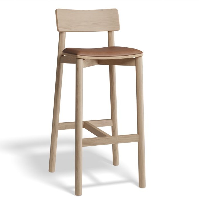 Timber Elegance High Stool 66cms (Available in 4 Colors)