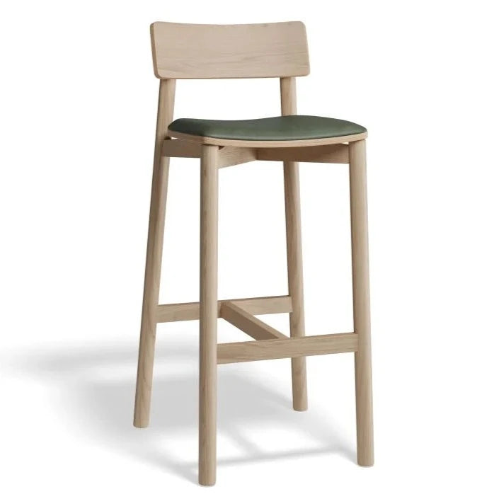 Timber Elegance High Stool 66cms (Available in 4 Colors)