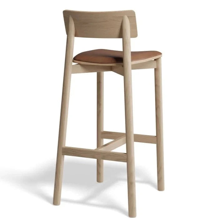 Timber Elegance High Stool 75cms (Available in 4 Colors)