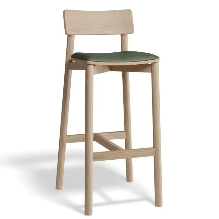 Timber Elegance High Stool 75cms (Available in 4 Colors)