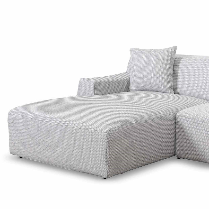 Timeless 3-Seater Left Chaise Sofa - Passive Grey