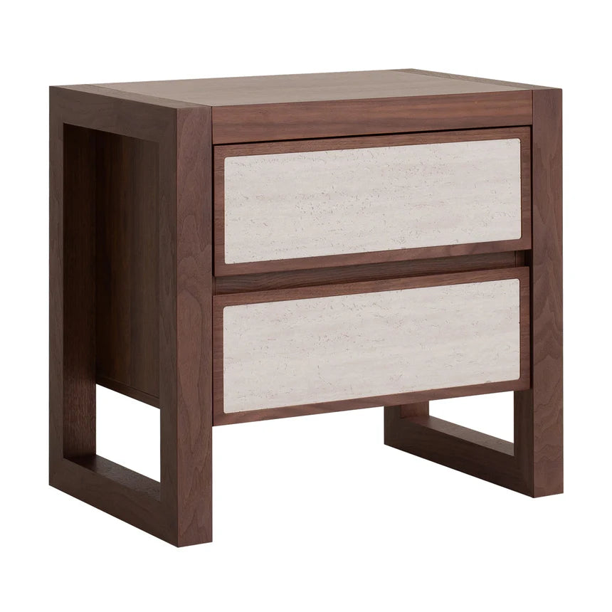 Timeless Beauty Walnut Bedside Table