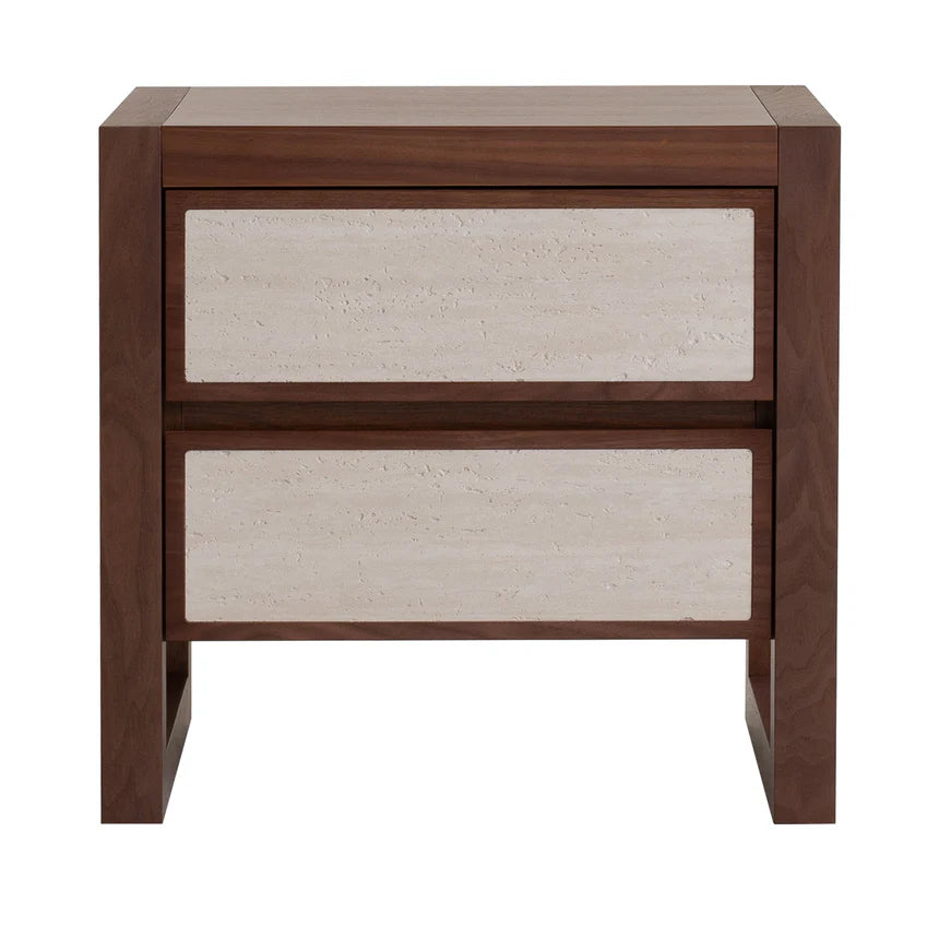 Timeless Beauty Walnut Bedside Table