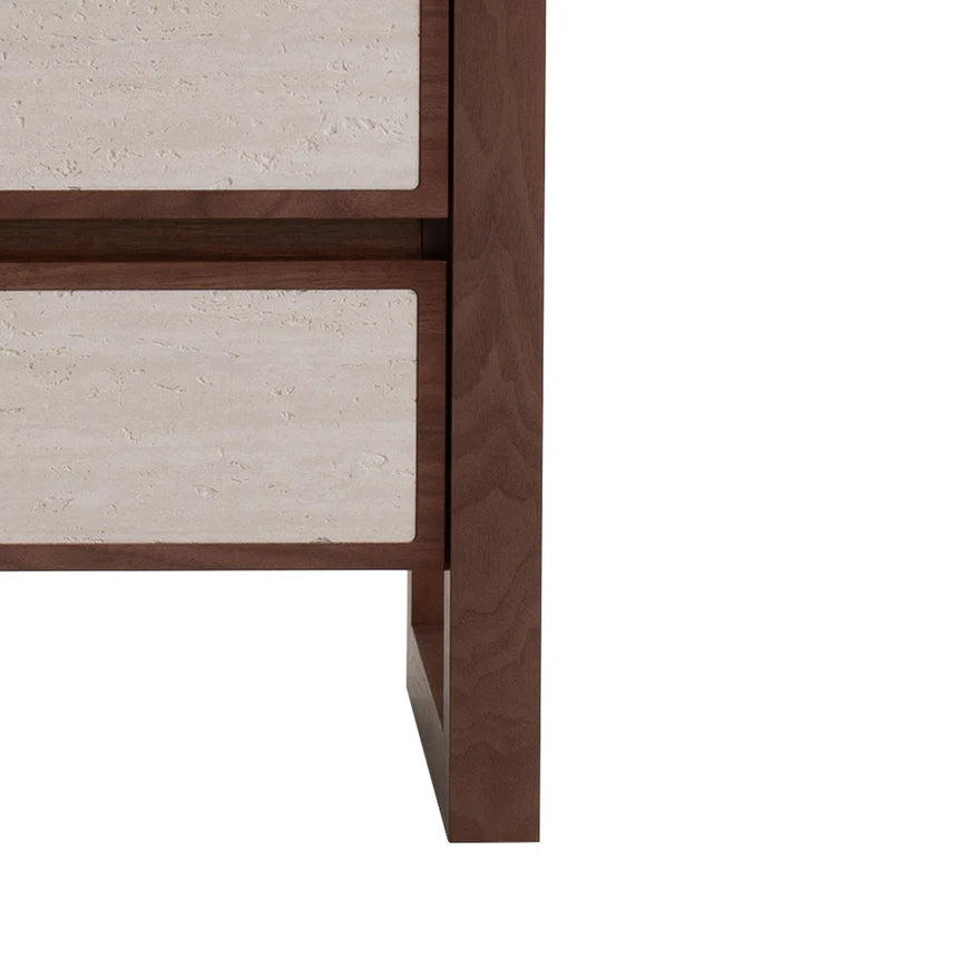 Timeless Beauty Walnut Bedside Table