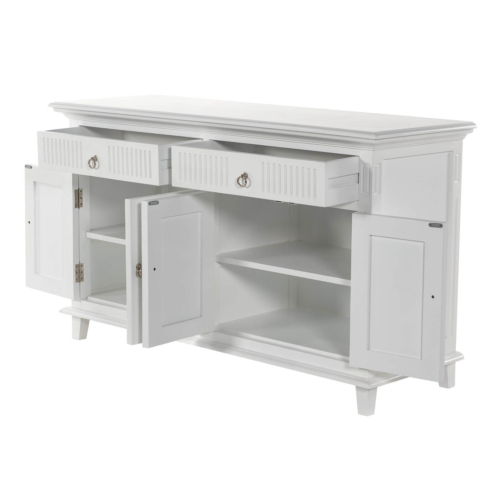 Timeless Buffet with 2 Drawers 4 Doors