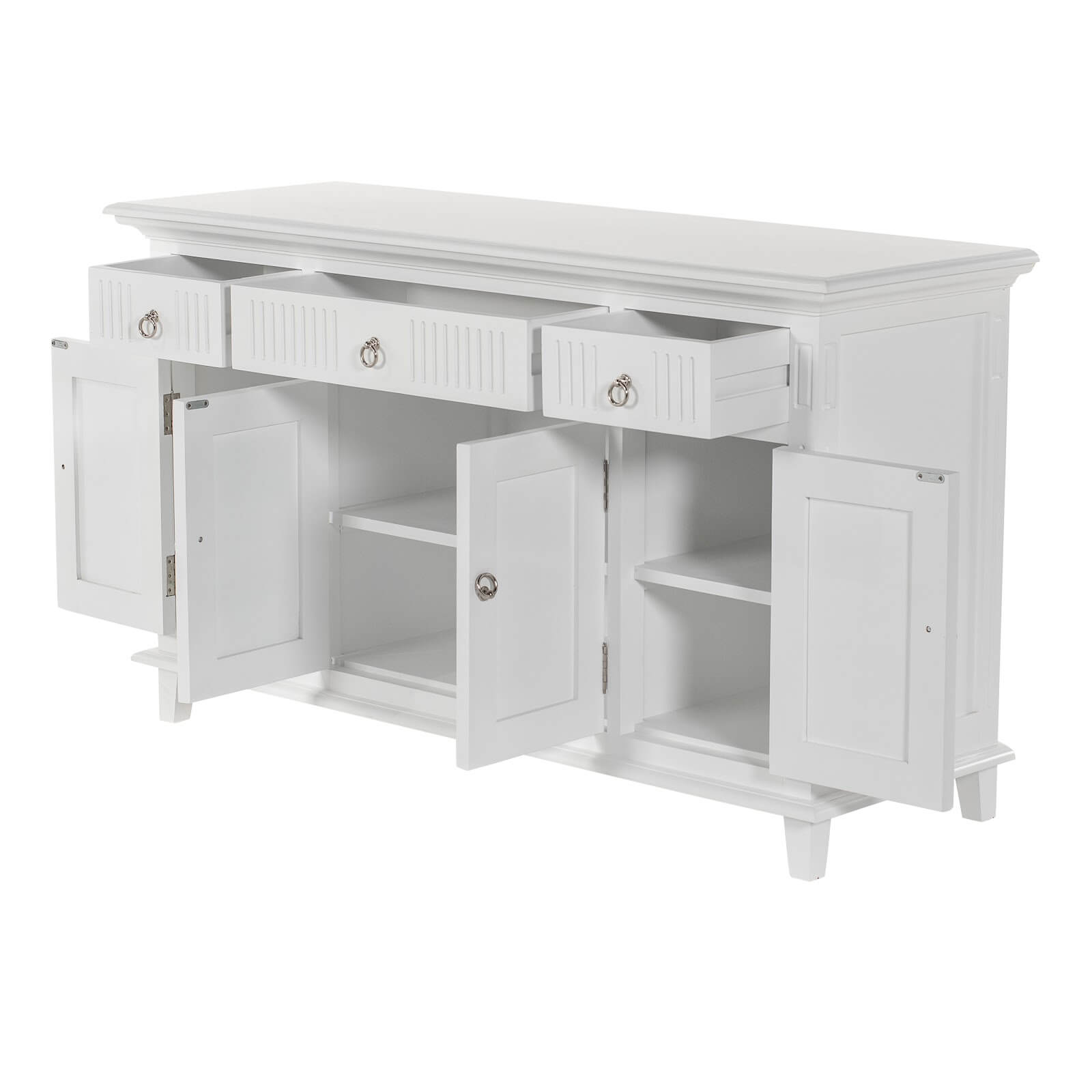 Timeless Buffet with 3 Drawers 4 Doors