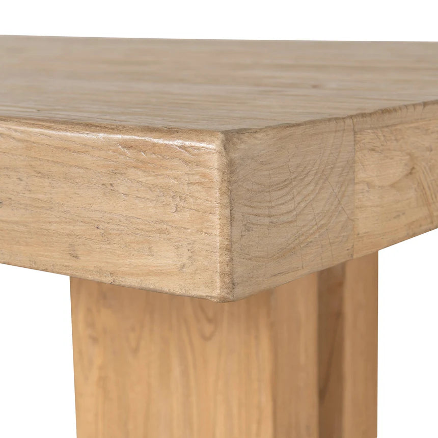 Timeless Craft Natural Elm Dining Table - 30cms