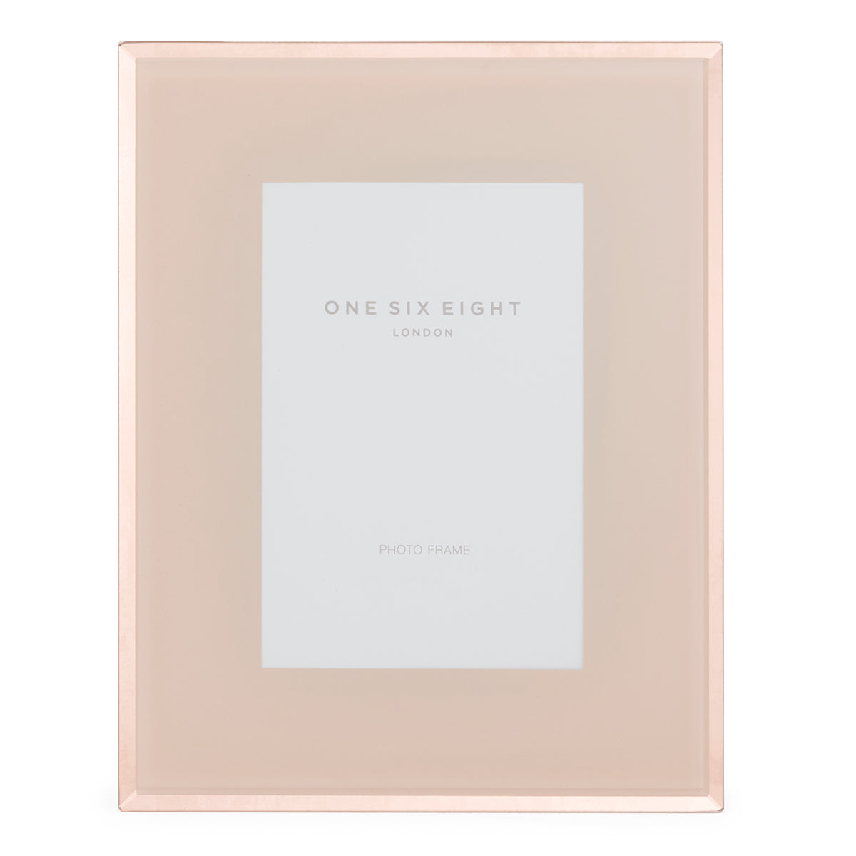 Personalised Timeless Elegance Metal Picture Frame Blush (Available in 2 Sizes)