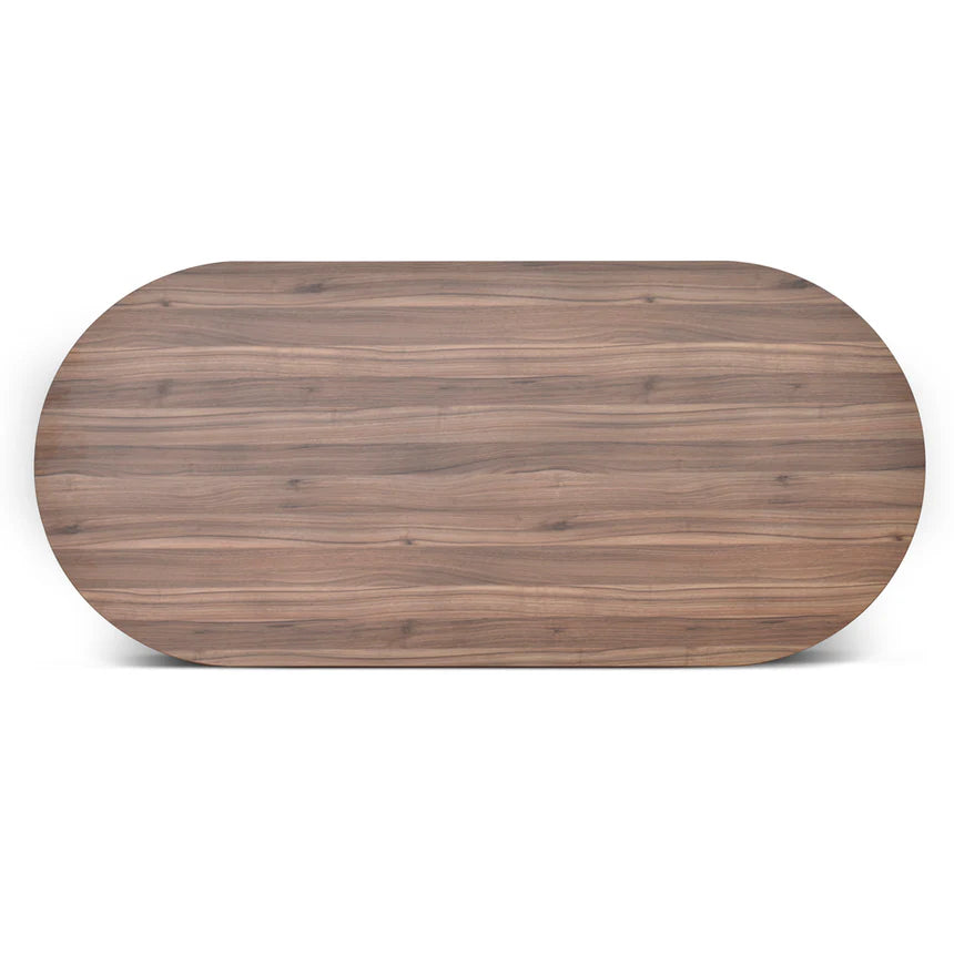 Timeless Elegance Oval Meeting Table - 240cms - Walnut