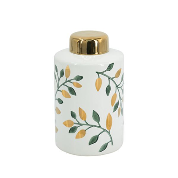 Timeless Flourish Botanical Accent Jar - 23.5cms