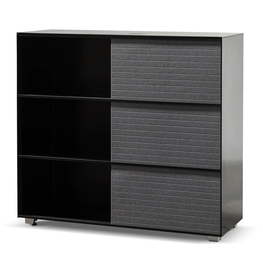 Timeless Haven Style Cabinet - Black & Grey