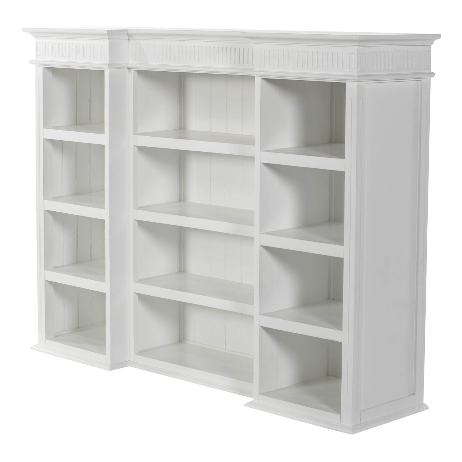 Timeless Hutch Cabinet 3 Drawers 5 Doors 12 Shelves