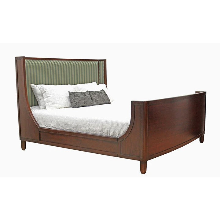 Timeless Large Serenity King Size Bed - Rose Mahogany