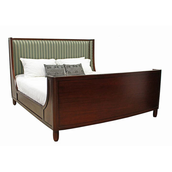 Timeless Large Serenity King Size Bed - Rose Mahogany