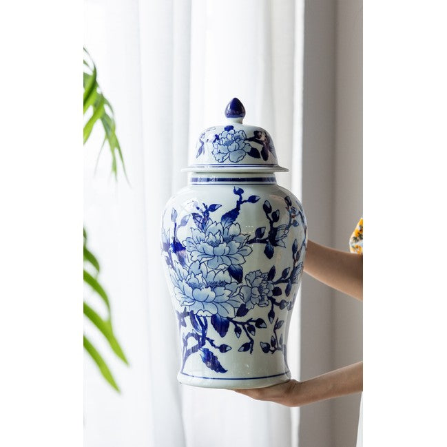 Timeless Magnolia Ginger Jar Tall 45.7cm