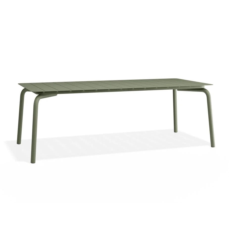 Timeless Metal Roku Dining Table - 220cms (Available in 3 Colors)