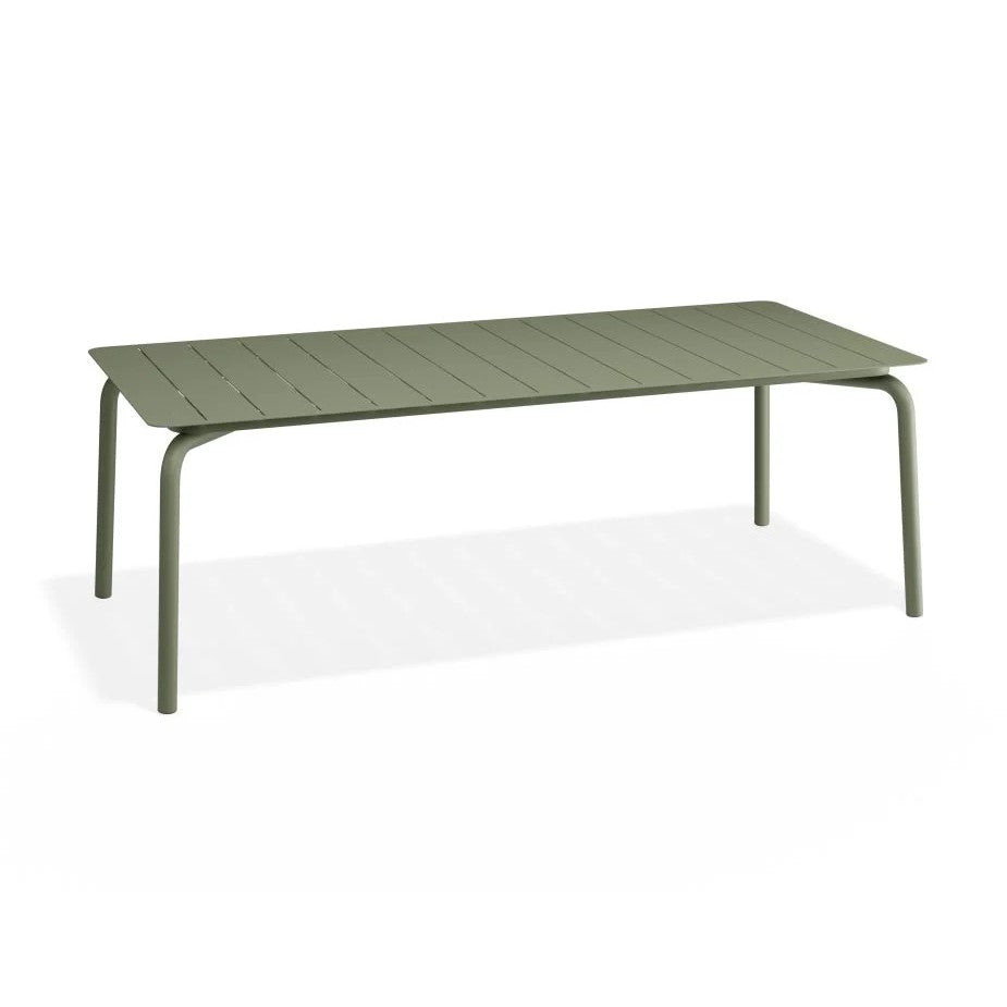 Timeless Metal Roku Dining Table - 220cms (Available in 3 Colors)