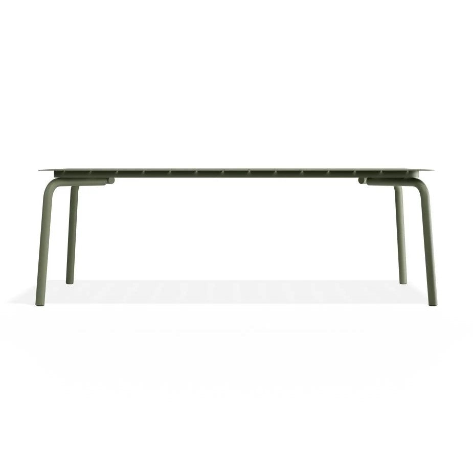 Timeless Metal Roku Dining Table - 220cms (Available in 3 Colors)