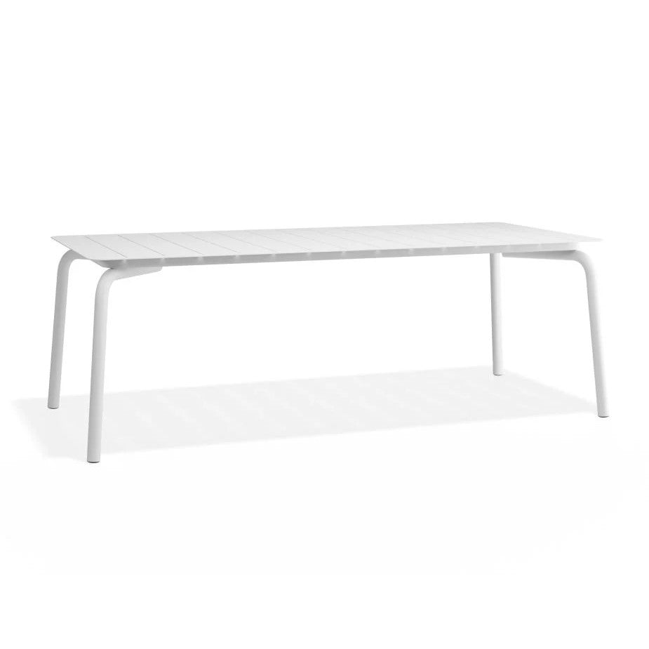 Timeless Metal Roku Dining Table - 220cms (Available in 3 Colors)