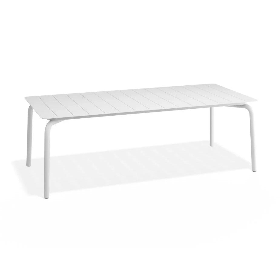 Timeless Metal Roku Dining Table - 220cms (Available in 3 Colors)