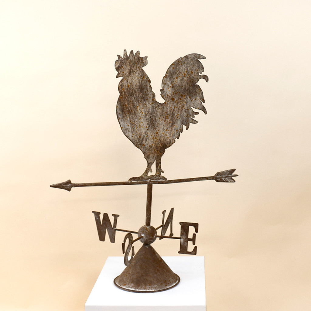 Timeless Metal Rooster Weathervane