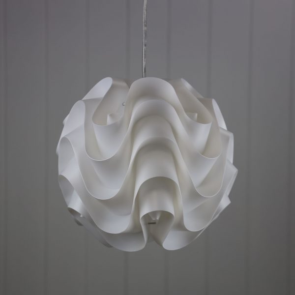 Timeless Retro Acrylic Pendant Light - 30cms