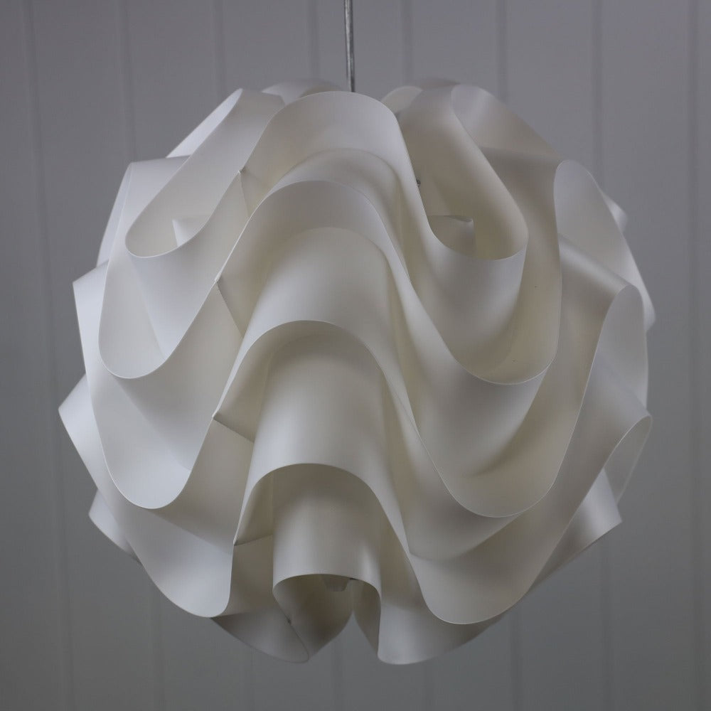 Timeless Retro Acrylic Pendant Light - 40cms