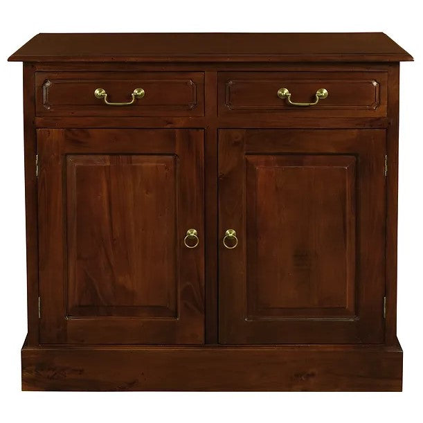 Timeless Style 2 Door 2 Drawer Buffet Table - Brown