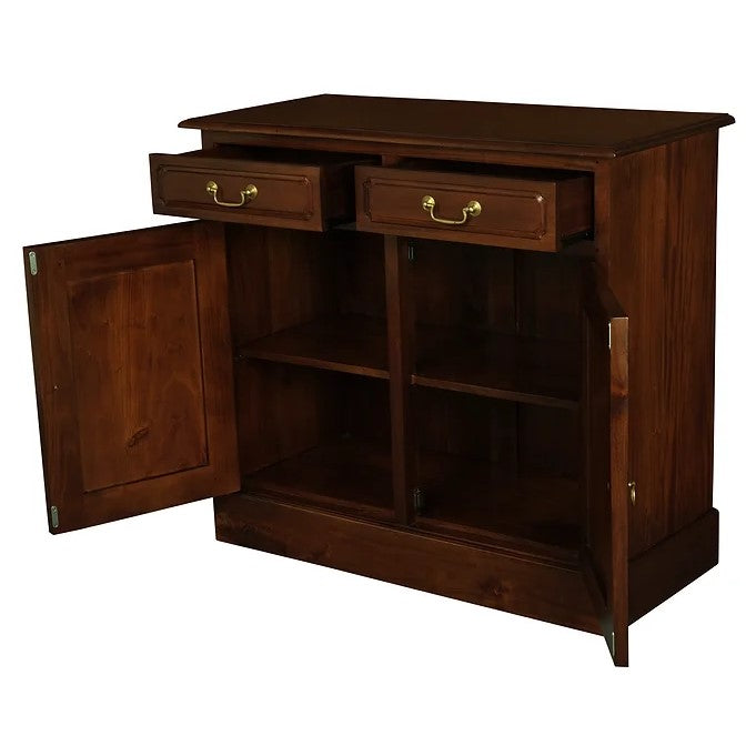 Timeless Style 2 Door 2 Drawer Buffet Table - Brown