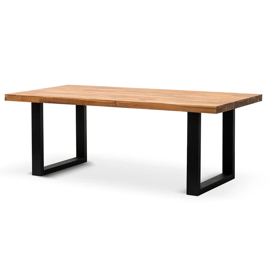 Timeless Wooden Dining Table 210cms - Natural