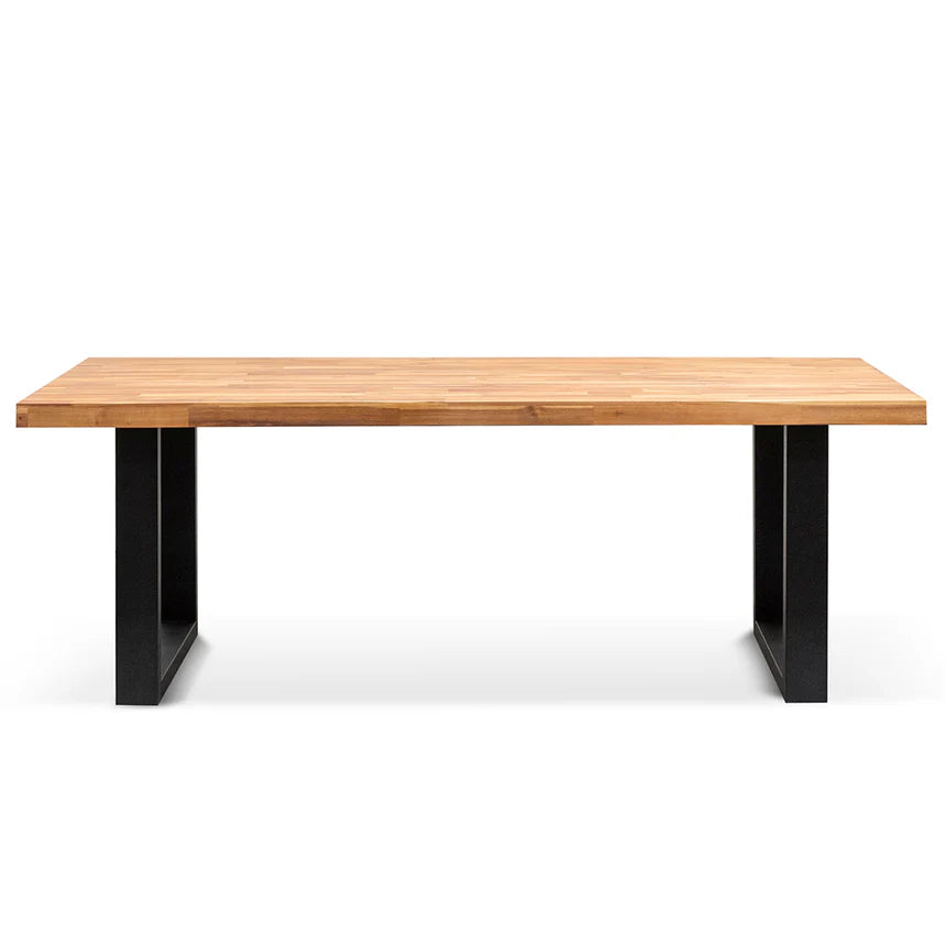 Timeless Wooden Dining Table 210cms - Natural