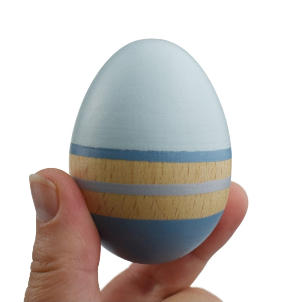 Toddlers Wooden Maraca Egg Shaker Musical Toy (Sent At Random)