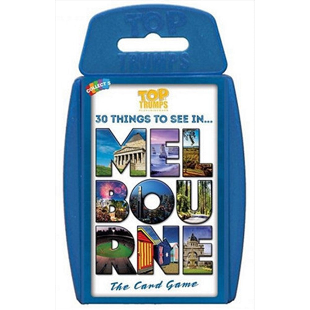 Top Trumps Card Game: 30 Things to See in Melbourne