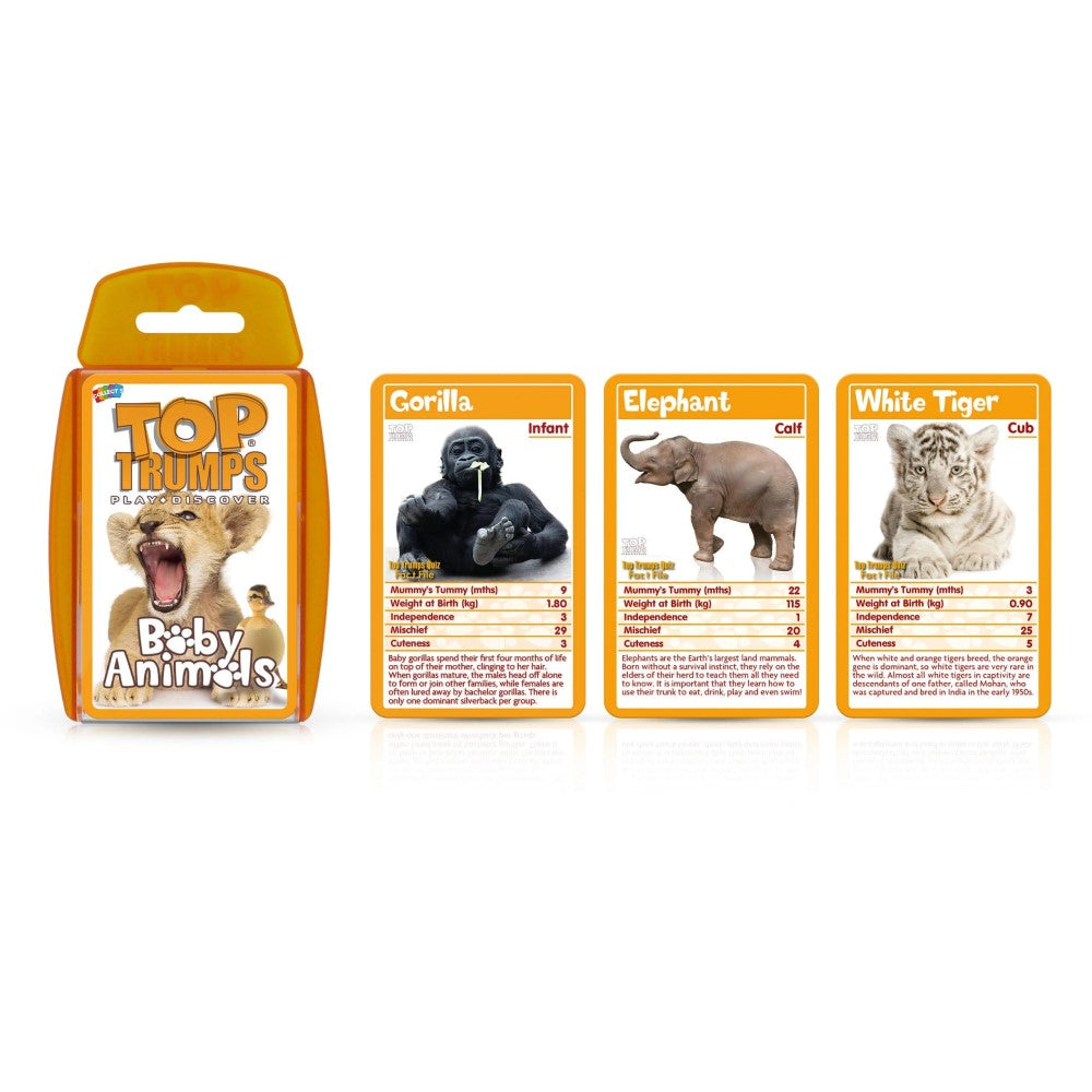 Top Trumps Card Game: Cutest Baby Animals