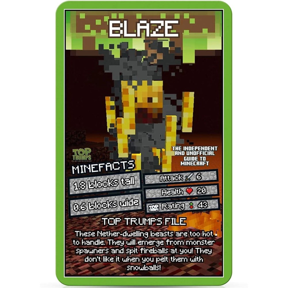 Top Trumps Card Game: Unofficial Guide To Minecraft