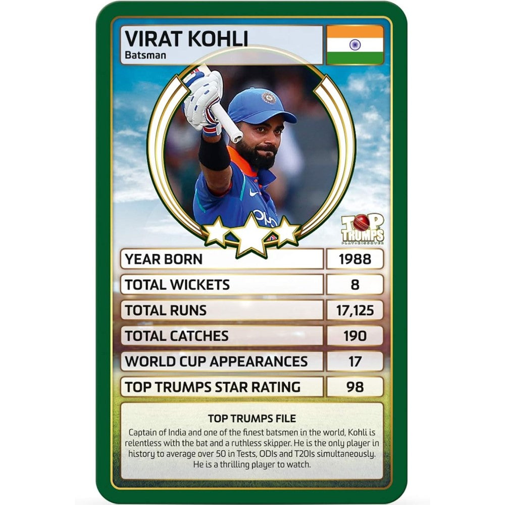 Top Trumps Card Game: World Cricket Stars