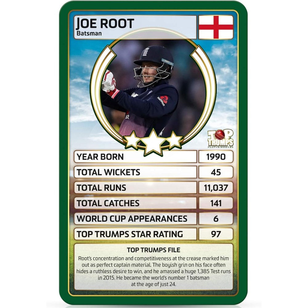 Top Trumps Card Game: World Cricket Stars