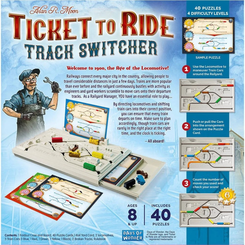 Track Switcher - Ticket To Ride Logic Puzzle