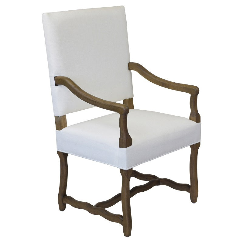 Traditional American Oak Lounge Chair