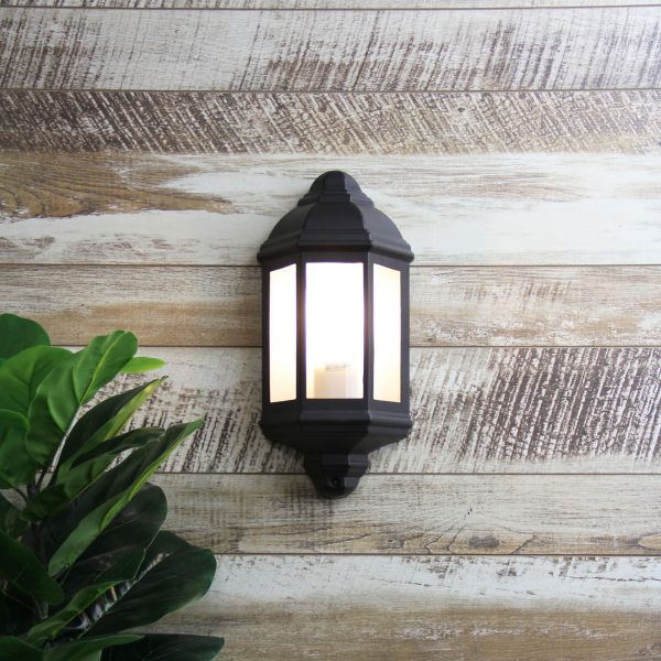 Traditional Flush Mounted Outdoor Wall Light (Available in 2 Colors)