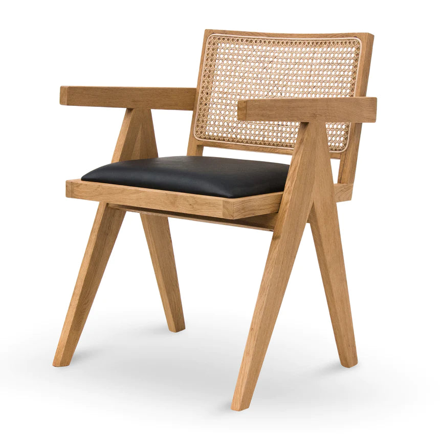 Traditional Rattan Dining Chair - Natural