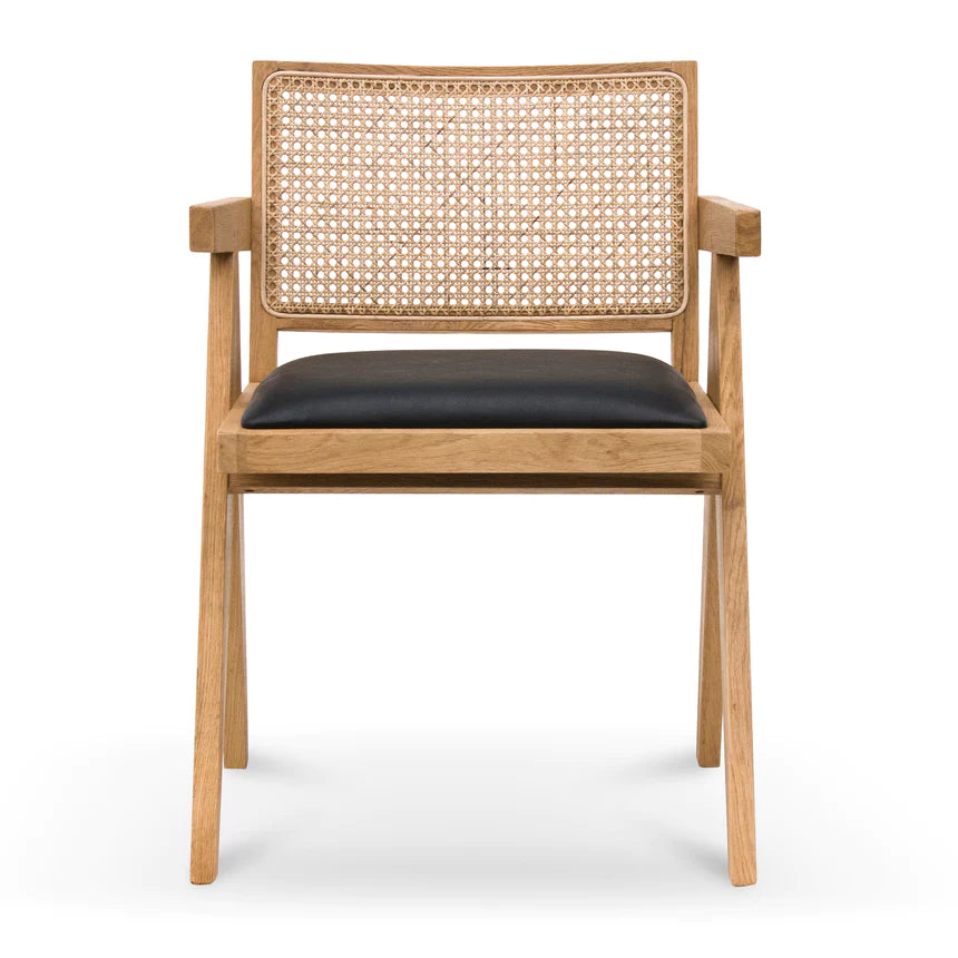 Traditional Rattan Dining Chair - Natural