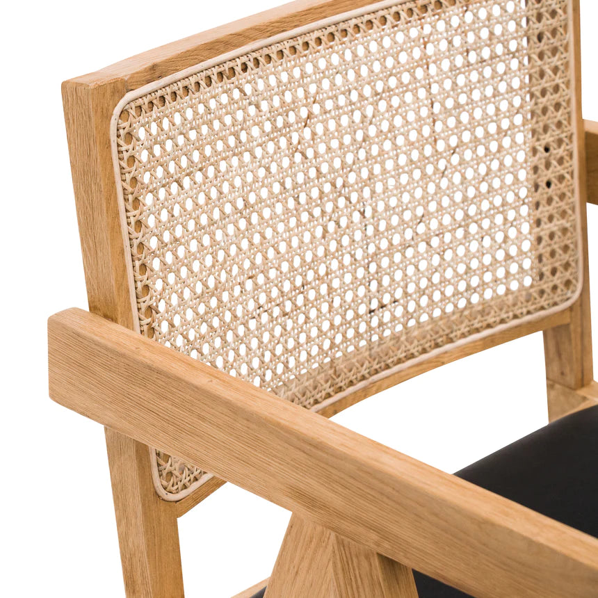 Traditional Rattan Dining Chair - Natural