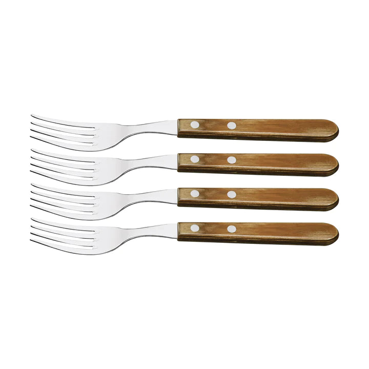 Tramontina Churrasco Brown Jumbo Table Fork 4Pcs