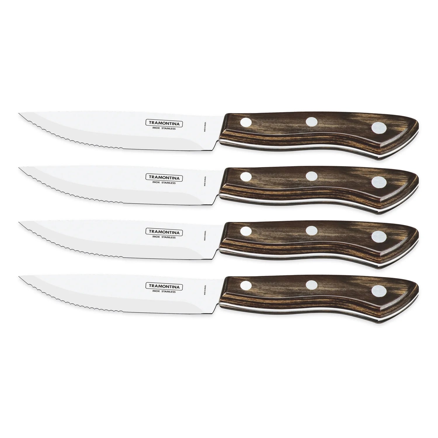 Tramontina Churrasco Premium Bueno Steak Knife Set - 4Pcs