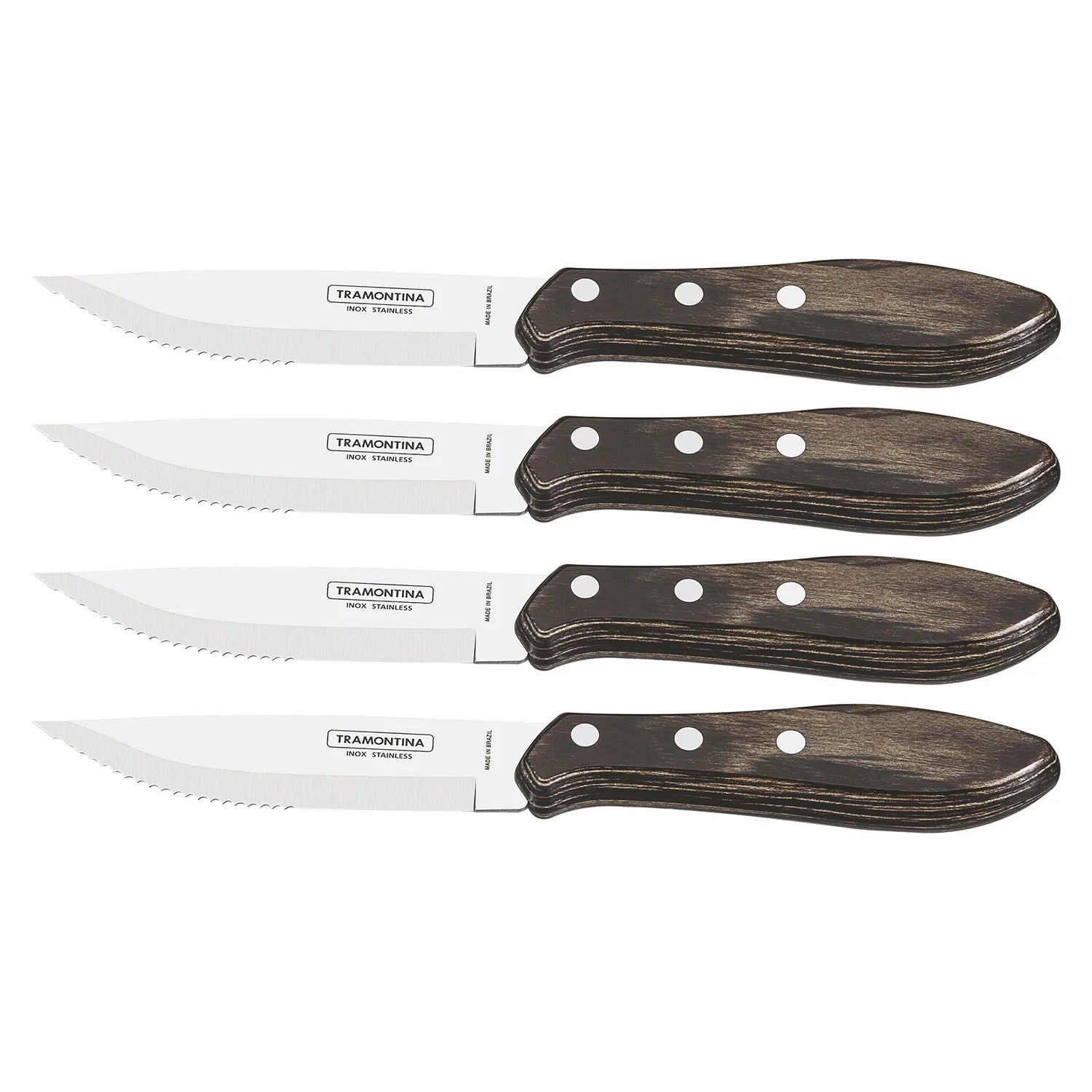 Tramontina Churrasco Premium Fandango Steak Knife Set 4Pcs